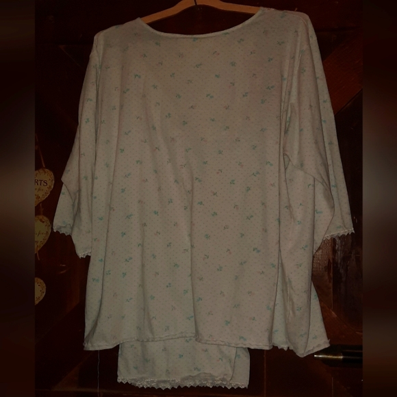 🍀3/15 Buck & Buck Vintage Floral Pajama Set - Picture 8 of 8